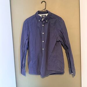 Charles Tyrwhitt Men's Deep Blue Casual Shirt